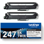 BROTHER TONER TN247BK TWIN NEGRO 2-PACK BROTHER TONER TN247BK TWIN NEGRO 2-PACK